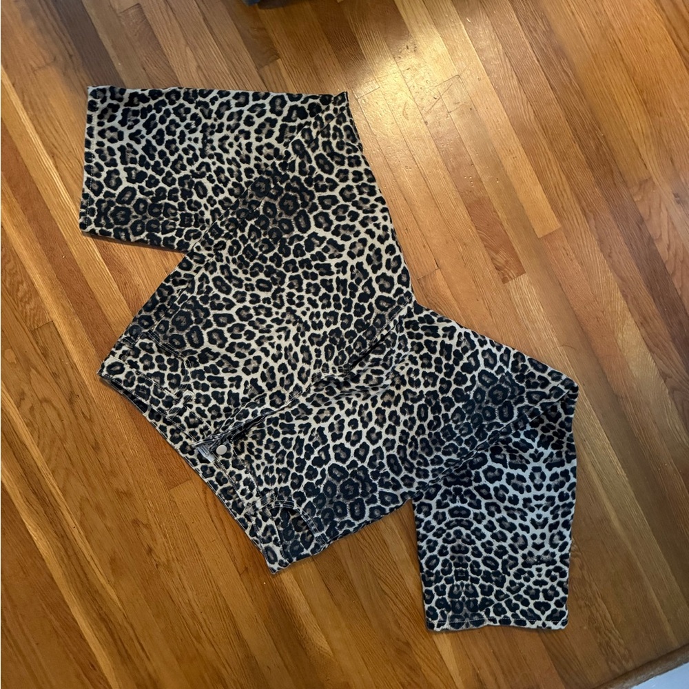 Leopard Print Pants never worn